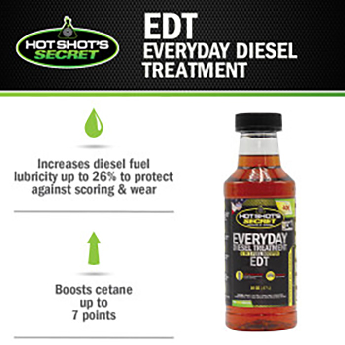 HOT SHOT'S SECRET EVERYDAY DIESEL TREATMENT 6-in-1 Fuel Booster, 16 oz. -  0000002839 - Runnings