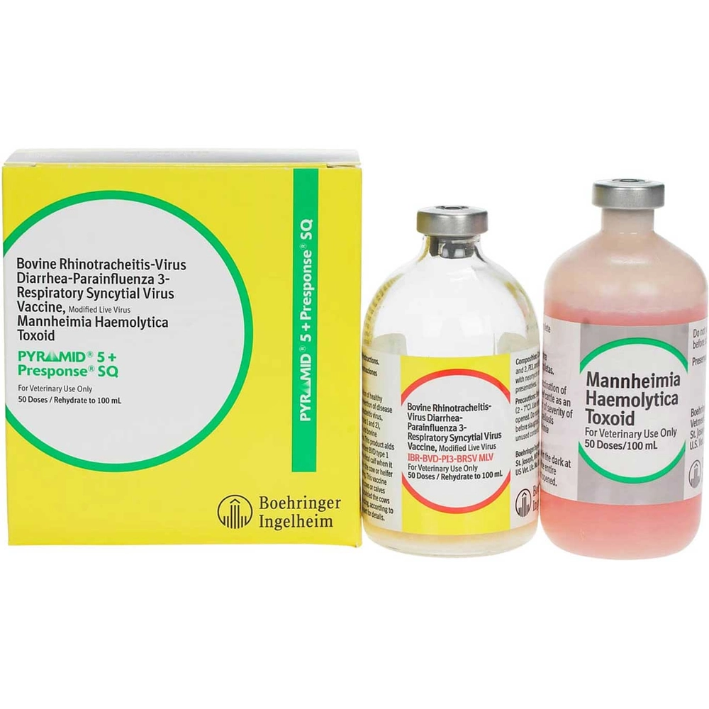 Boehringer Ingelheim Pyramid® 5 + Presponse® SQ, 50 Dose