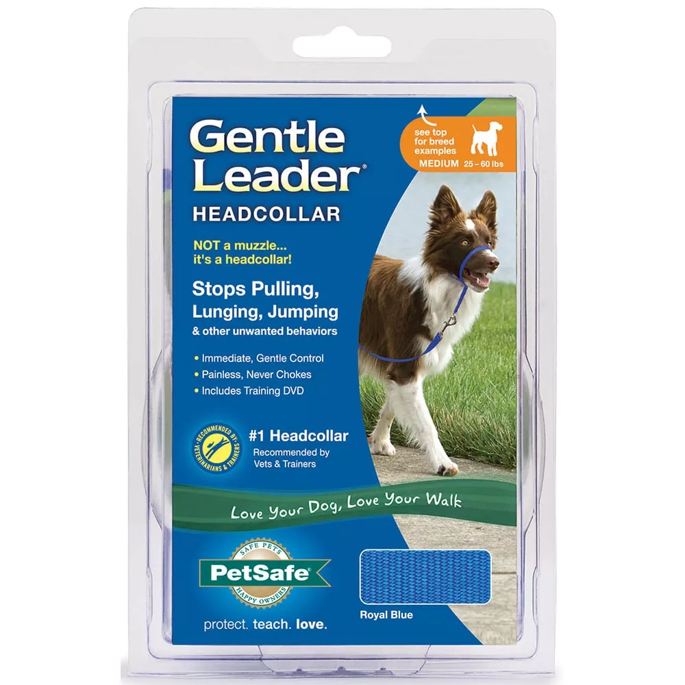PetSafe Gentle Leader Headcollar Quick Release, Red Runnings