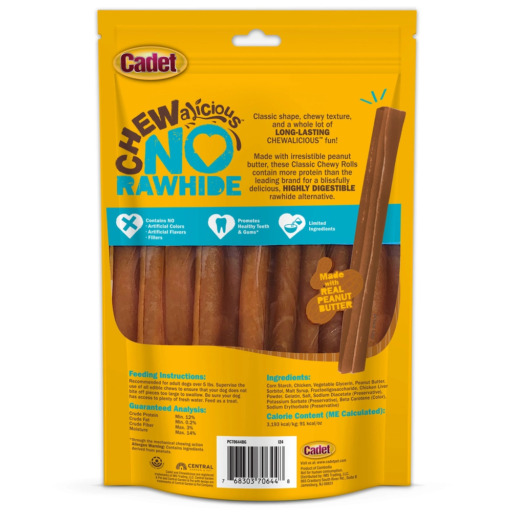 Cadet No Rawhide Dog Chews Cadet® Choice Chewalicious Classic