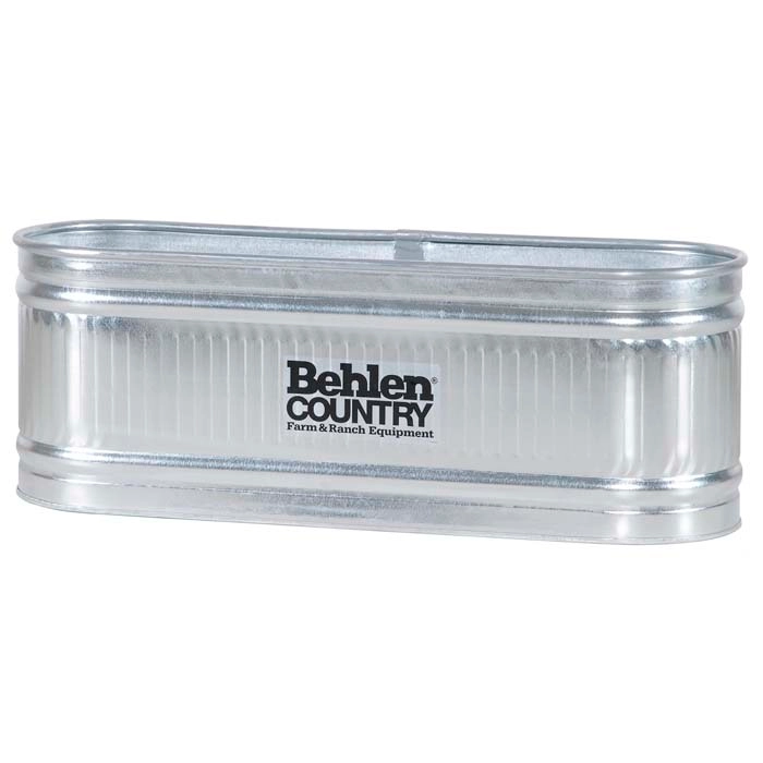 Behlen Galvanized Round End Tank, 2x2x4 0000006464 Runnings