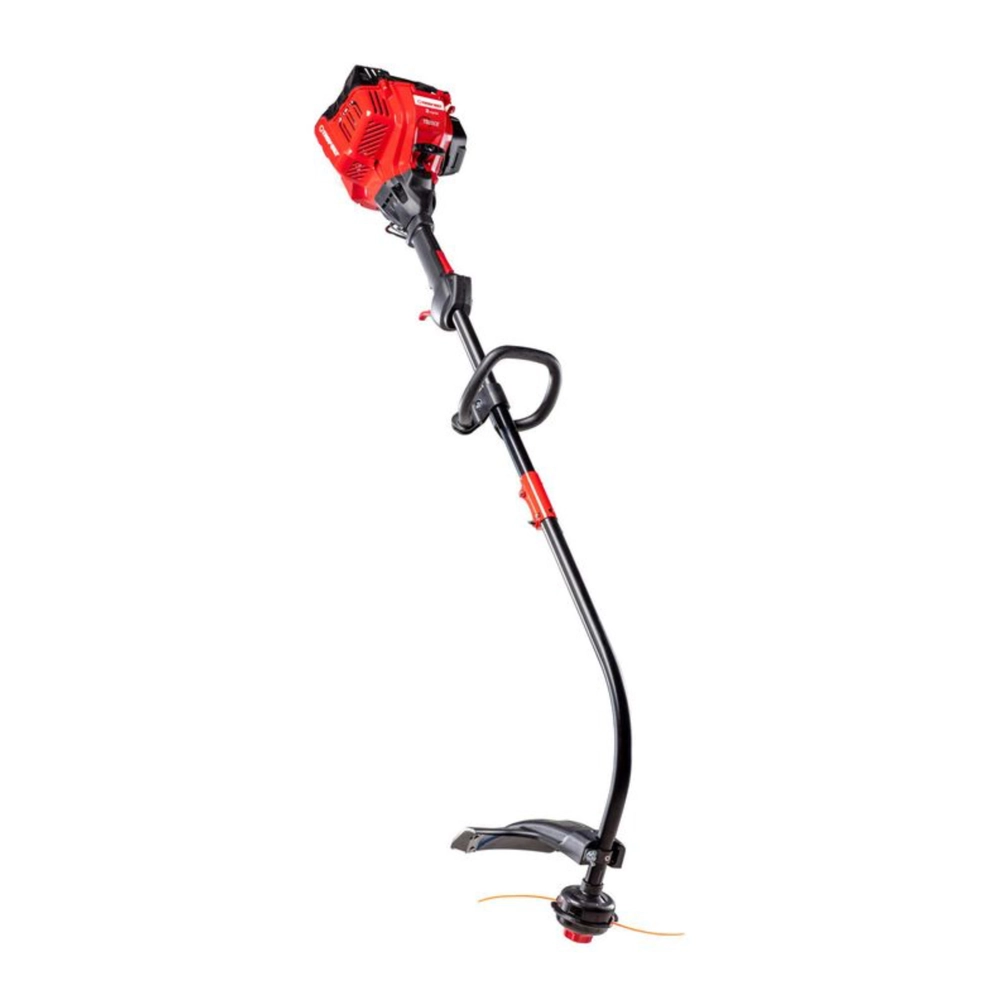 Troy-Bilt TB25CE Curved Shaft String Trimmer with Edger Attachment