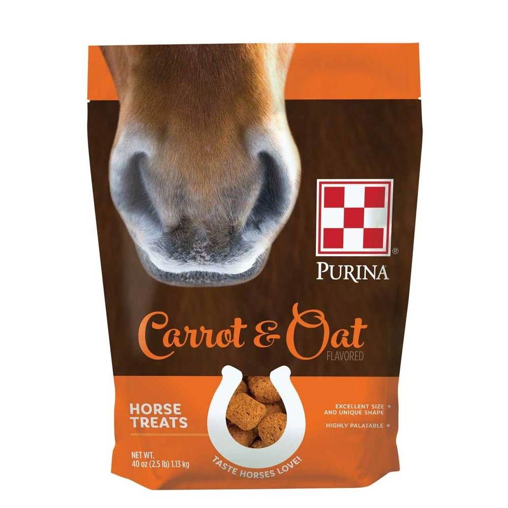 Purina® Carrot and Oat-Flavored Horse Treats, lbs