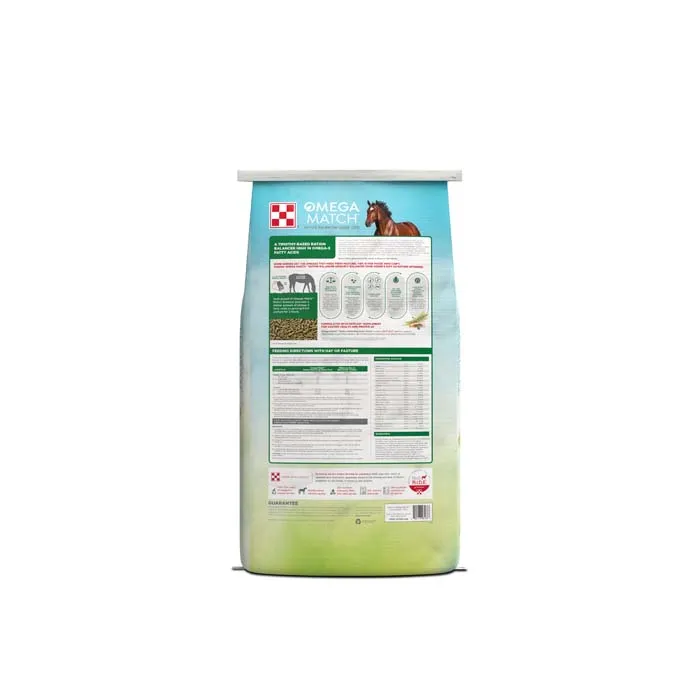 Purina® Omega Match® Ration Balancing Horse Feed, 40 lb. - 0000006494 ...