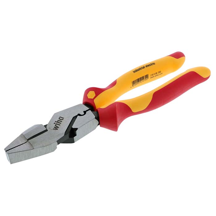 Insulated Industrial NE Style Lineman's Pliers with Crimpers 9.5