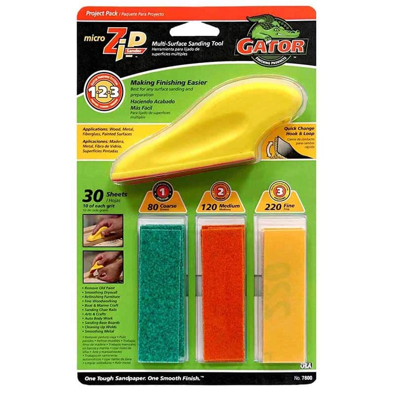 Gator® MicroZip Multi-Surface Sanding Tool Kit - 0000006575 - Runnings
