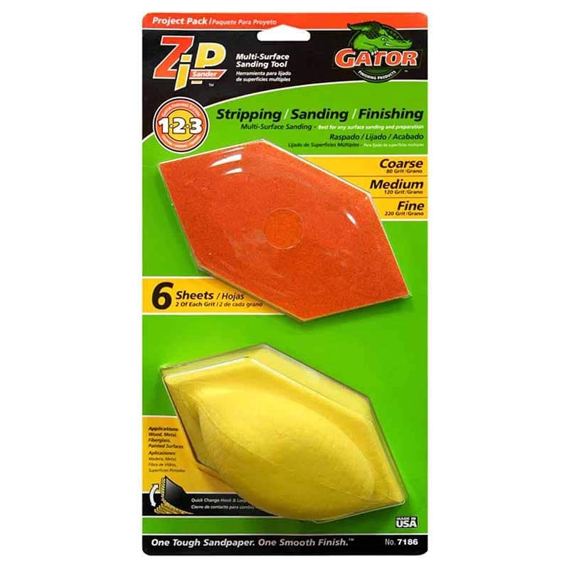 Gator® Zip Sander Multi-Surface Sanding Tool Kit - 0000006575