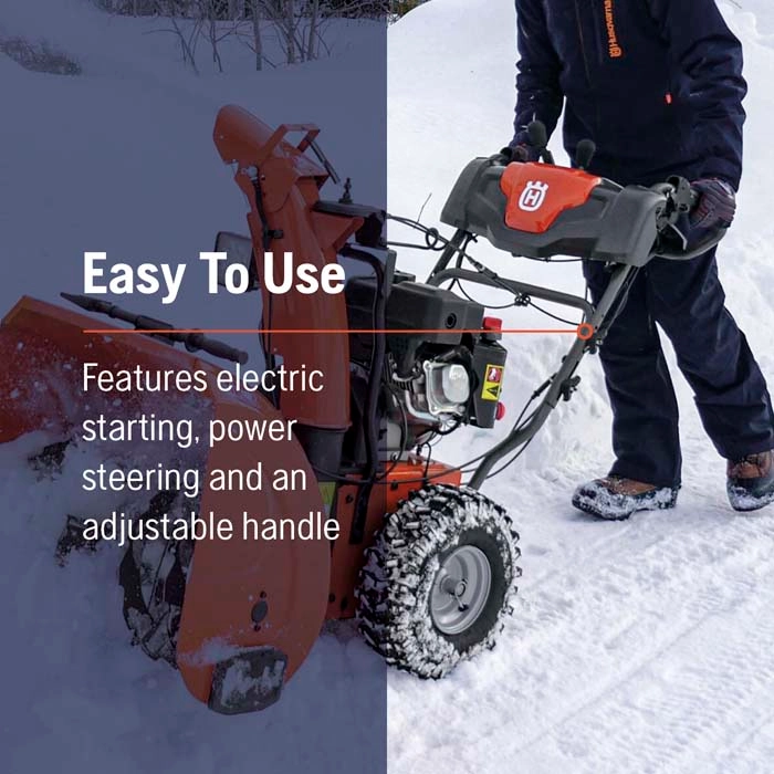 Husqvarna® ST 227 Snow Blower, 27