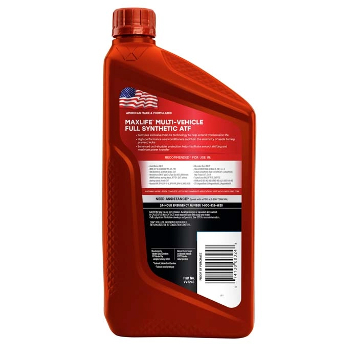 （新品輸入品）Valvoline VV341 ATF タイプF 946ml×６本 Amazon.com: Valvoline Type F Automatic Transmission Fluid 1