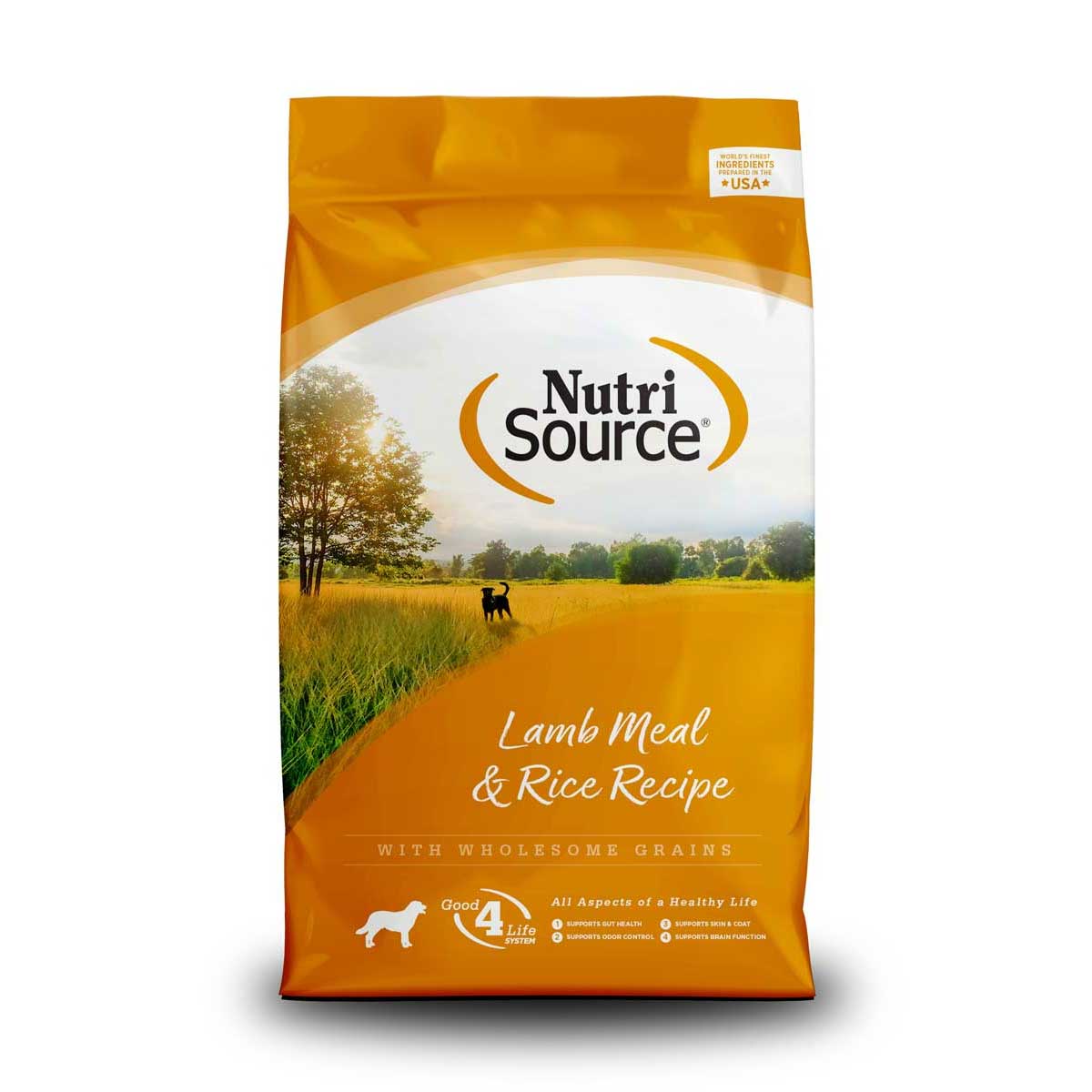 NutriSource® Lamb Meal & Rice Recipe Dry Dog Food, 4 lbs.