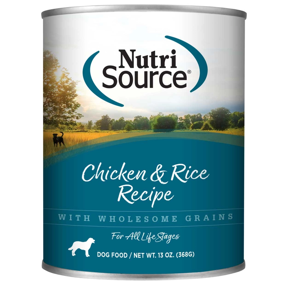 NutriSource® Chicken Rice Recipe Wet Dog Food, 13