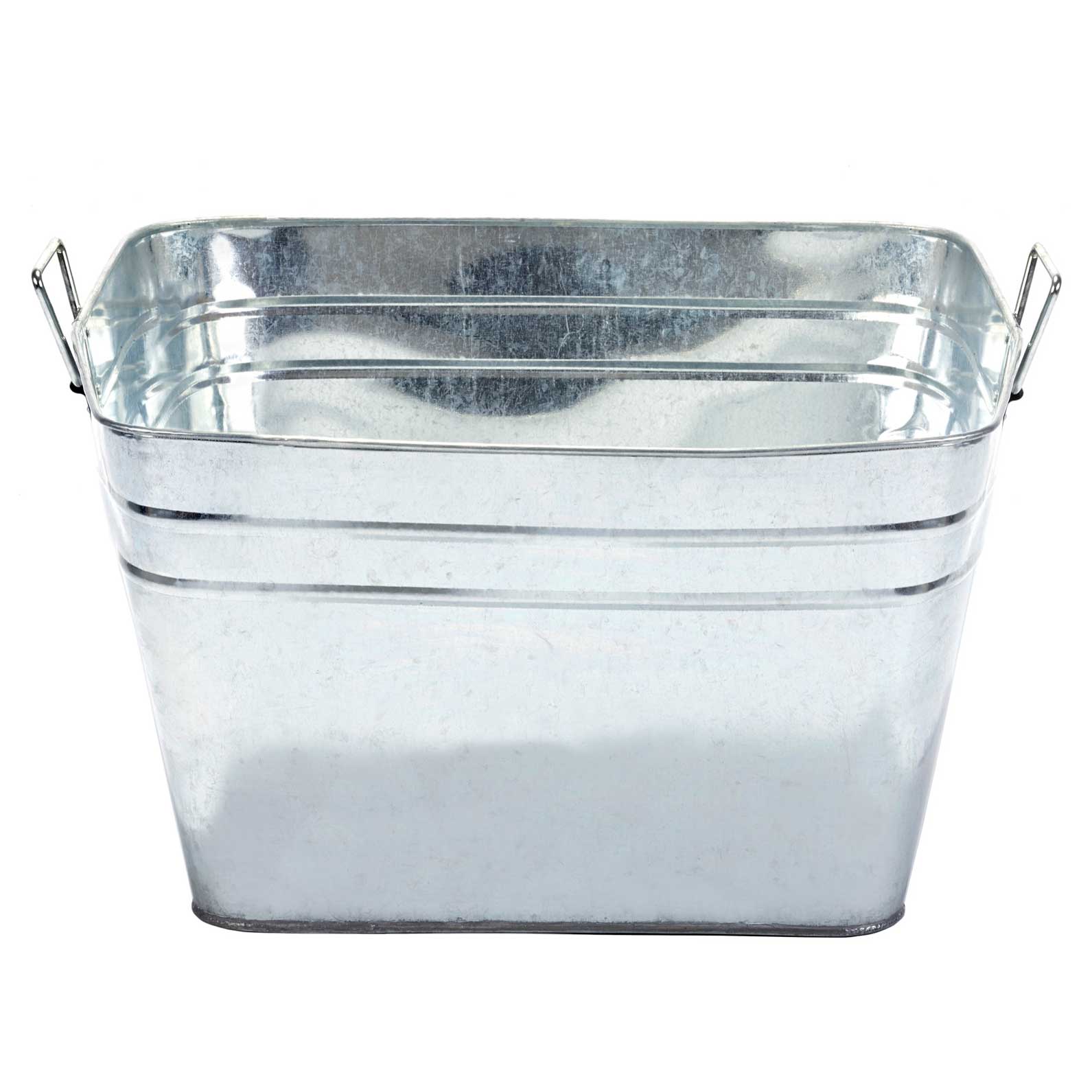 Little Giant Galvanized Square Tub, 16 gal.