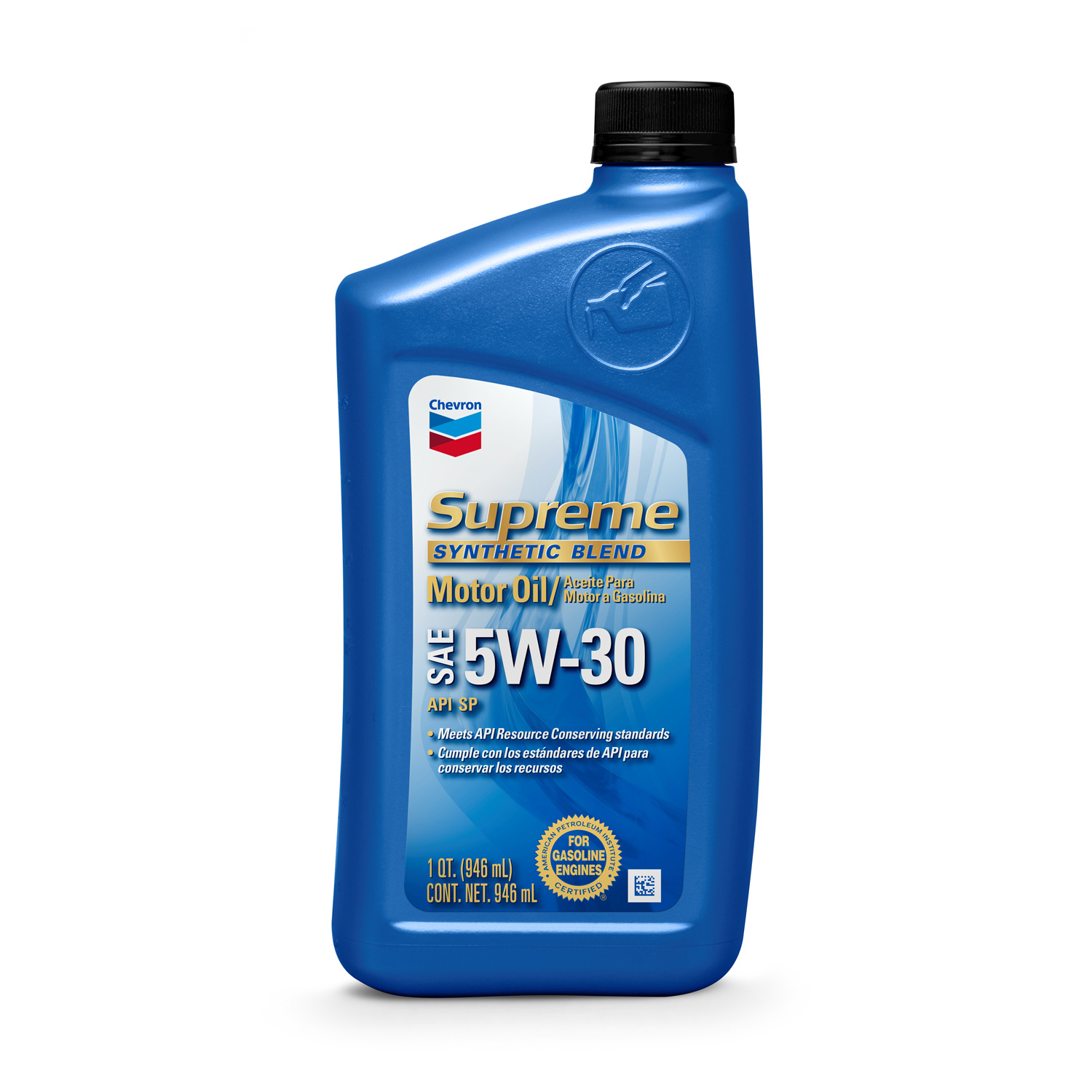 Chevron - Supreme Conventional Motor Oil, 5W-30, 1 Qt