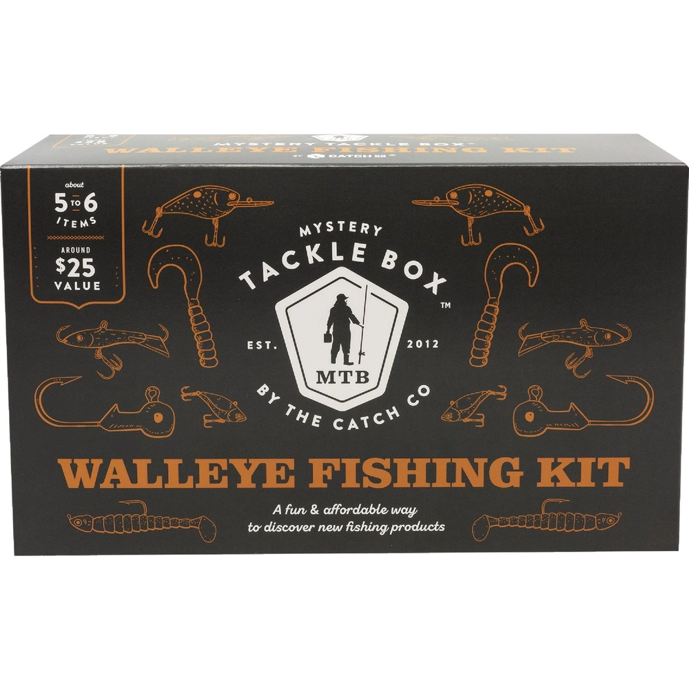 Mystery Tackle Box Walleye Regular Fishing Kit - 0000007967 - Runnings