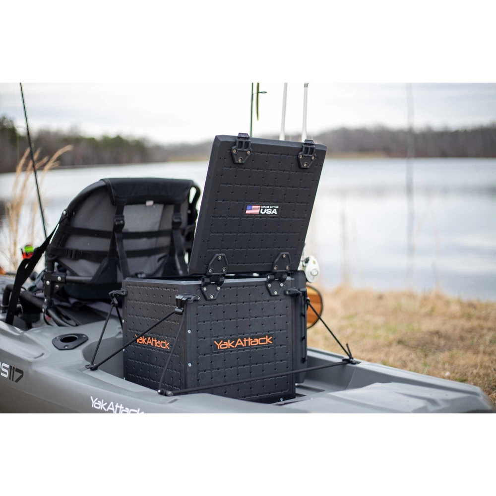 YakAttack® BlackPak Pro Kayak Fishing Crate, 13