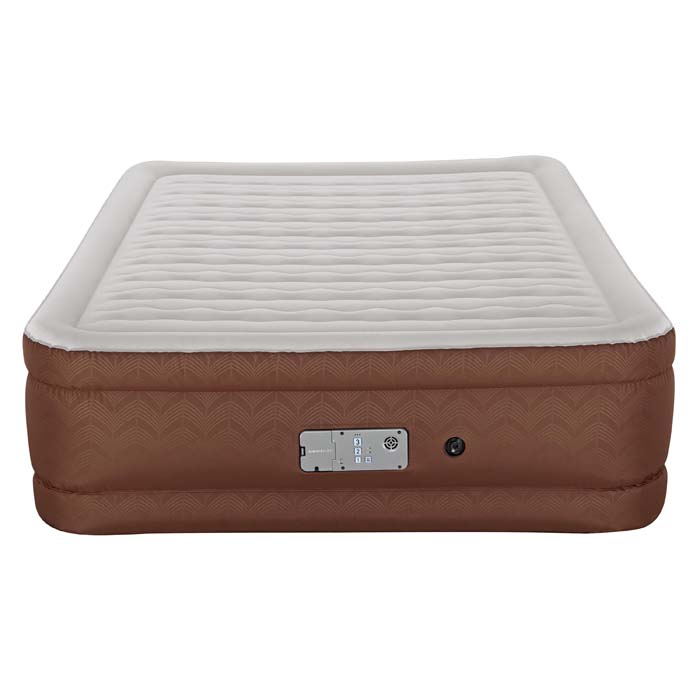 BESTWAY® AlwayzAire Tough Guard Air Mattress Queen 20" with Built-in Comfort Choice Dual Pump and Antimicrobial Coating View 1 of 4