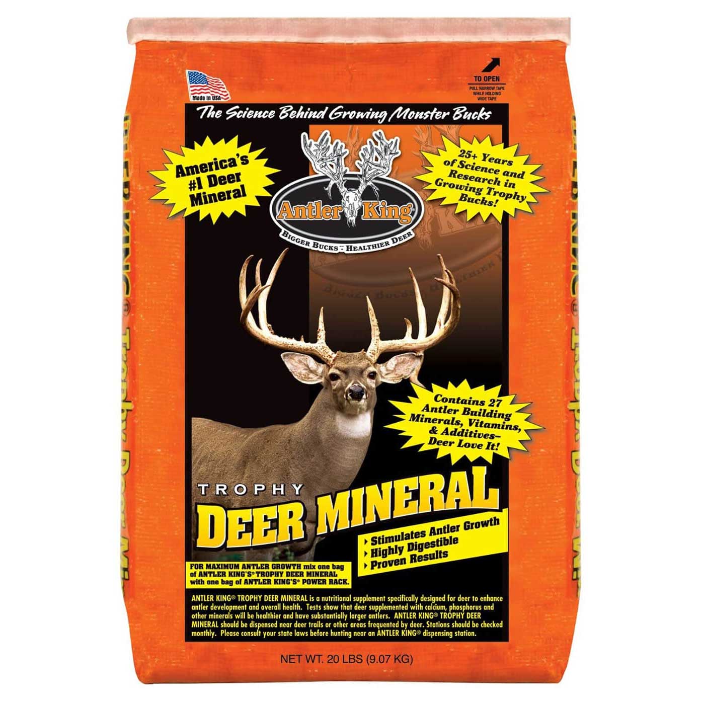 Antler King® Trophy Deer Mineral, 20 lbs.