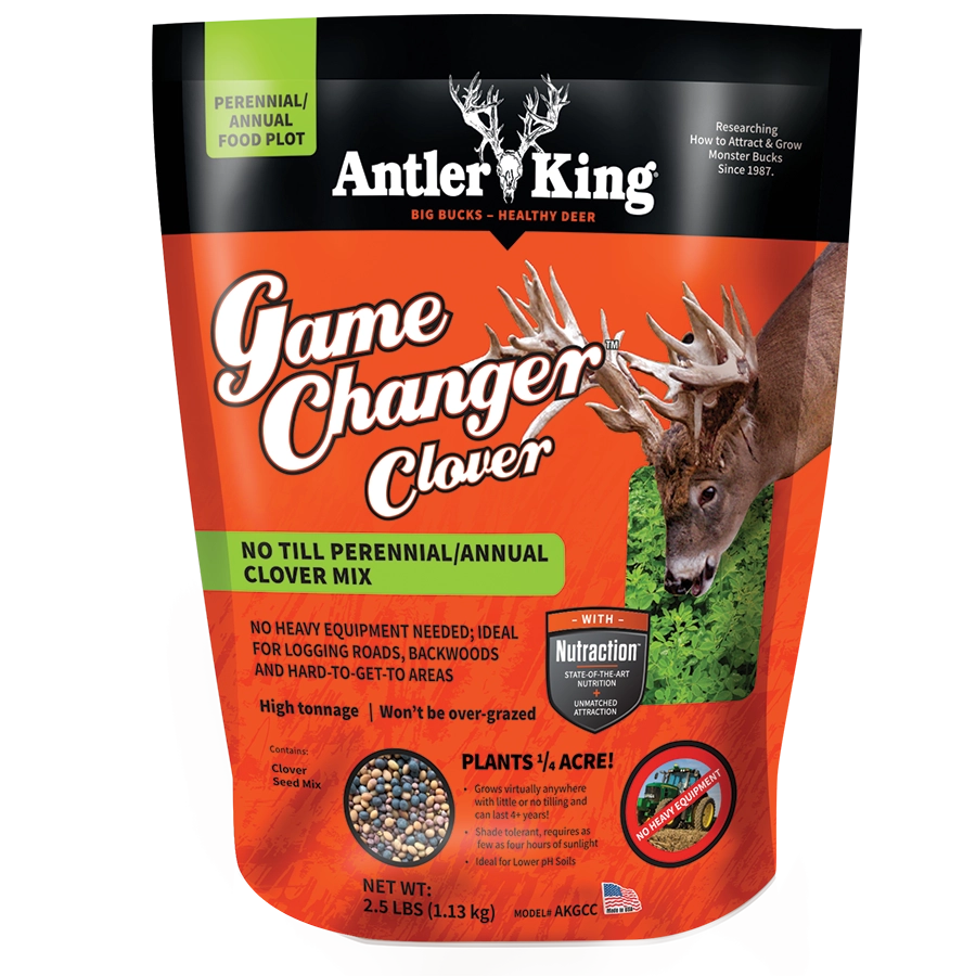 DEER HORN SMITH'S × AFRO CAMP, カーミットバーＳ Antler King® Game Changer Clover Mix, 2.5 lbs. - 0000008079