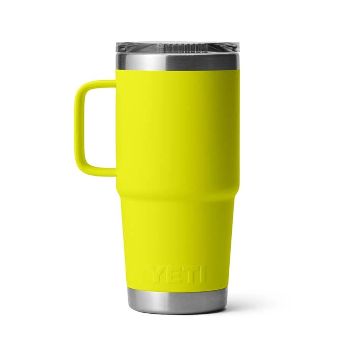 YETI Rambler 20 oz Travel Mug Firefly Yellow - 0000008086 - Runnings
