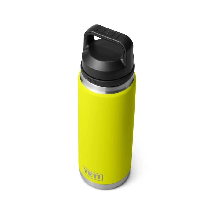 YETI Rambler 26 oz Water Bottle (Chug Cap) Firefly Yellow