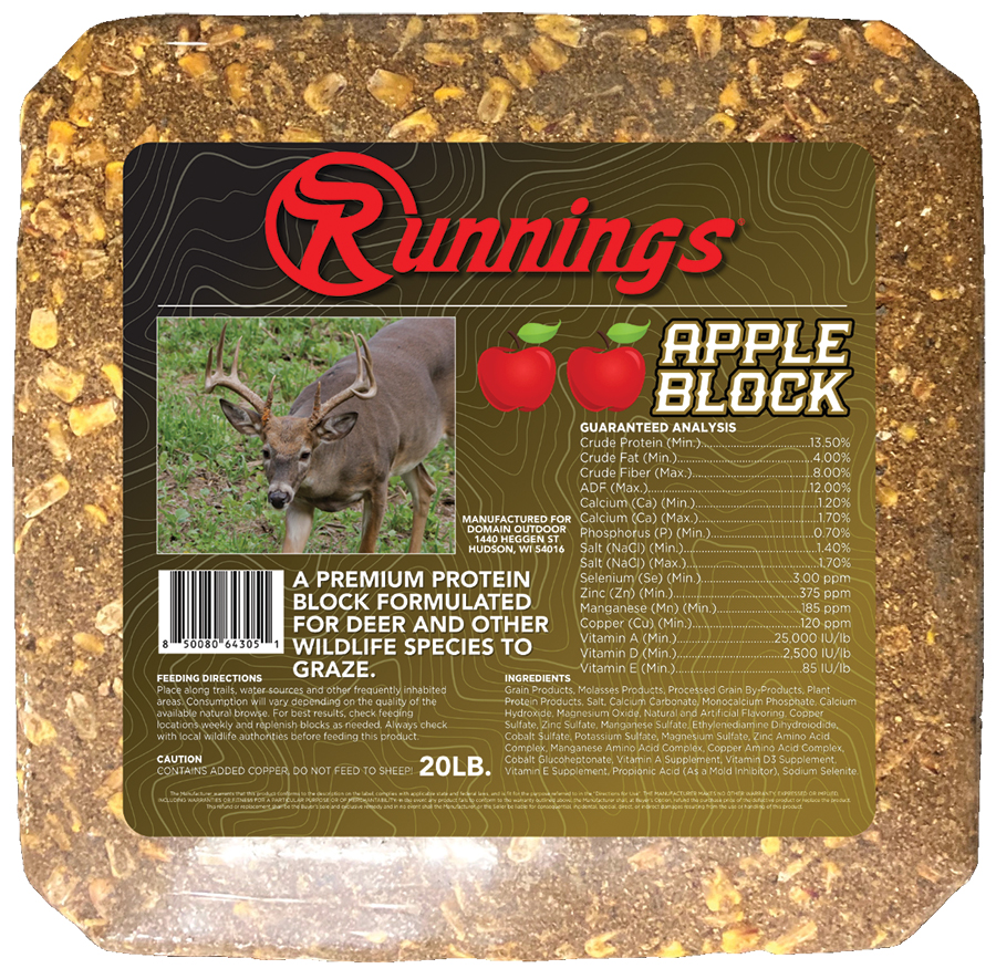 Runnings Apple Deer Block