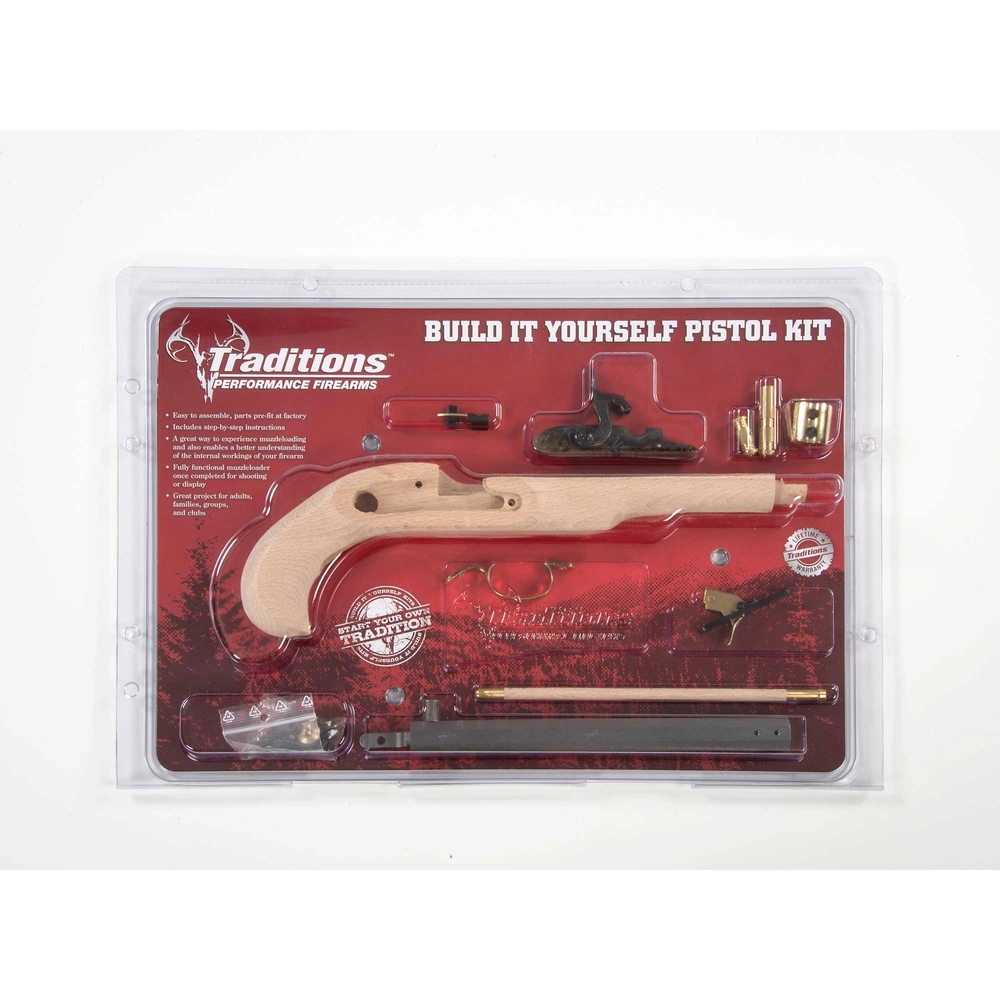 TRADITIONS KENTUCKY PISTOL KIT .50 CAL PERCUSSION - 0000008201