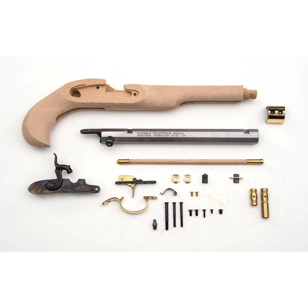 TRADITIONS KENTUCKY PISTOL KIT .50 CAL PERCUSSION - 0000008201