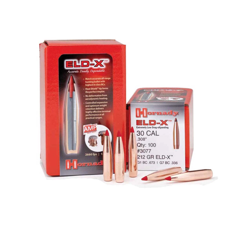HORNADY® ELD-X® Bullets 30 Cal .308