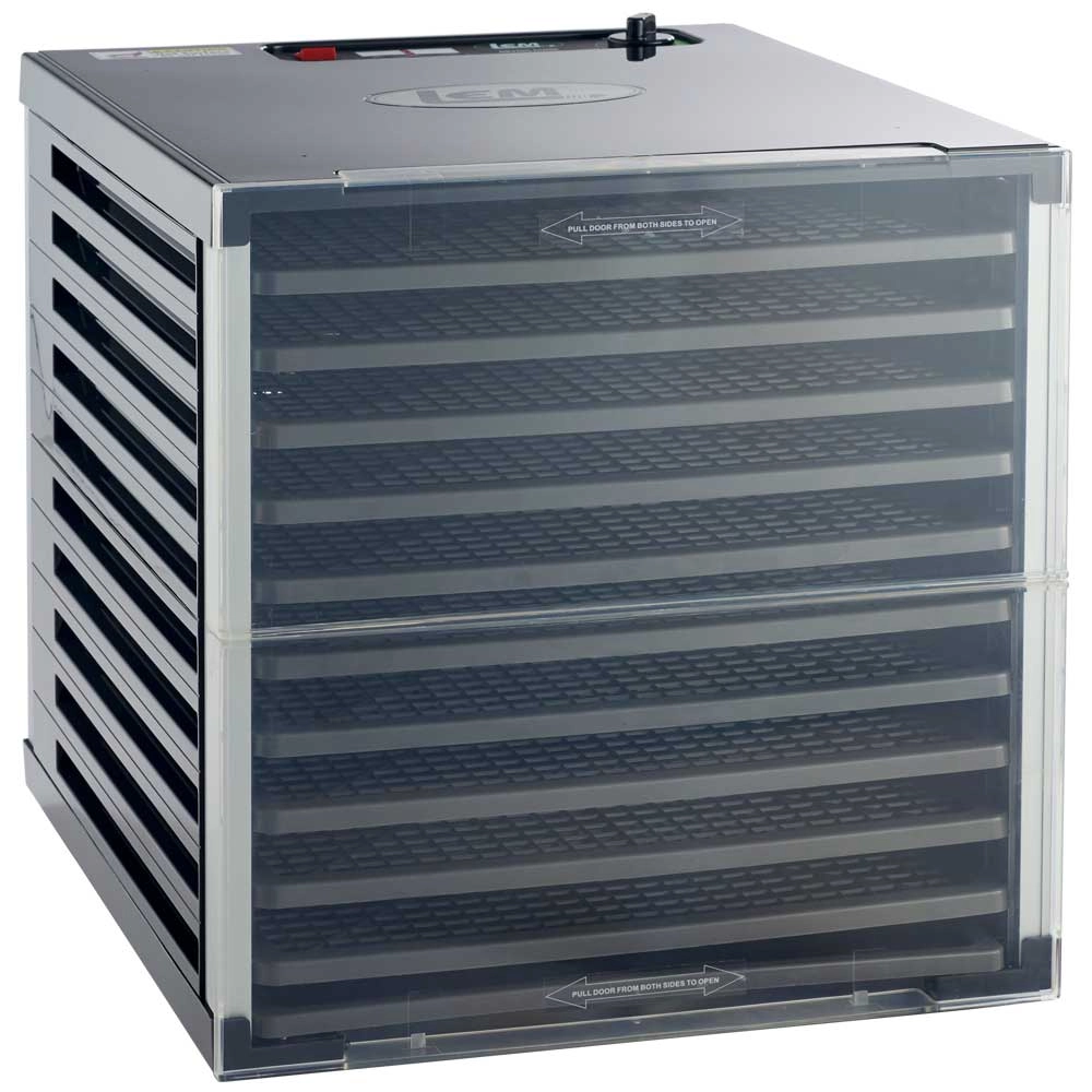 LEM™ MightyBite® 10-Tray Double Door Countertop Dehydrator