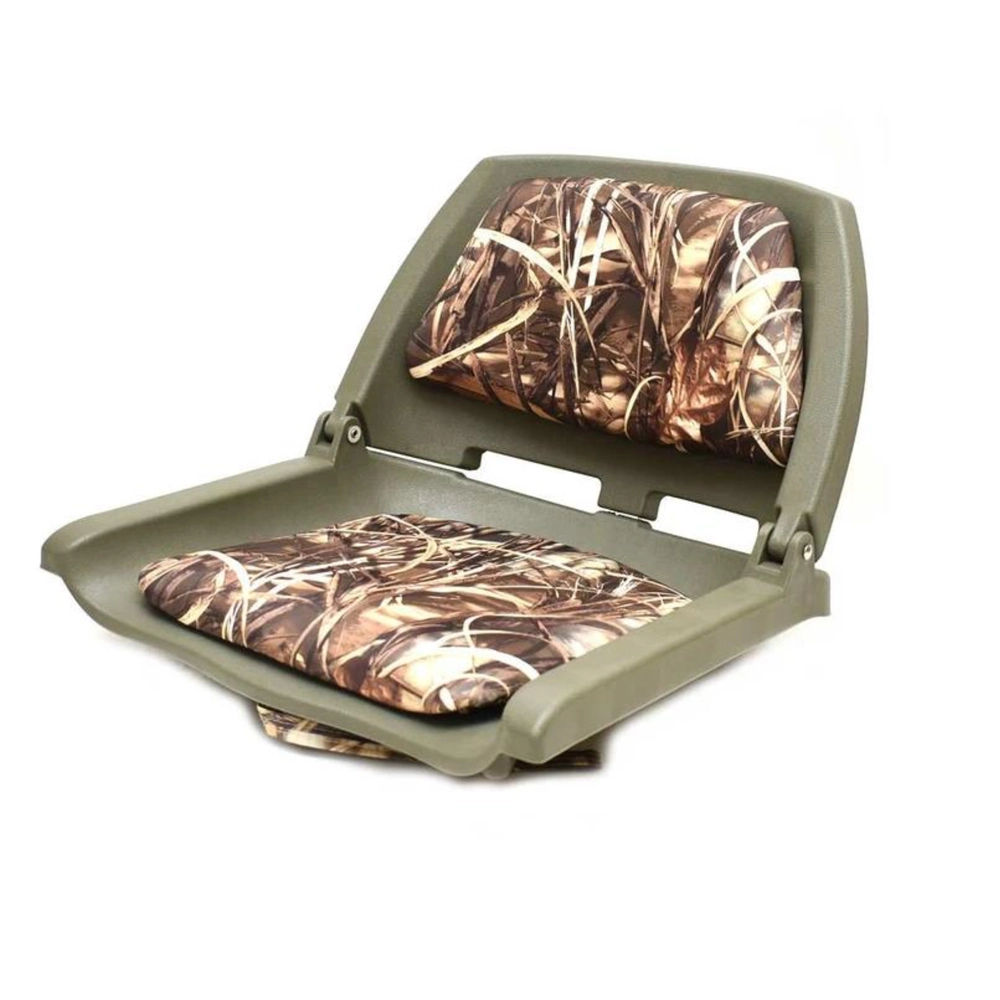 Attwood Boat Padded Flip Seat, Realtree Camouflage - 0000008236