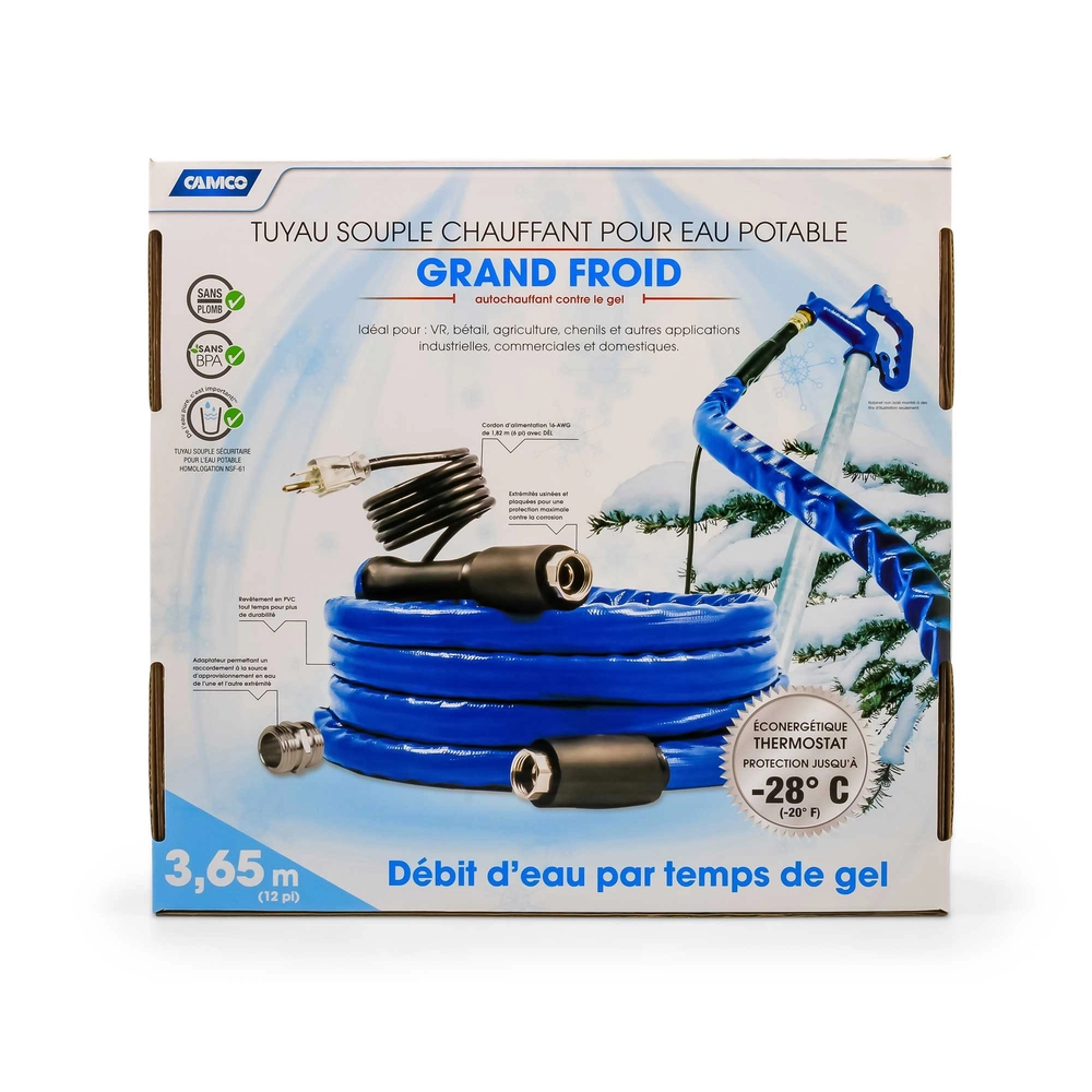 Camco 5/8 x 12 Heated Drinking Water Hose - Main Image