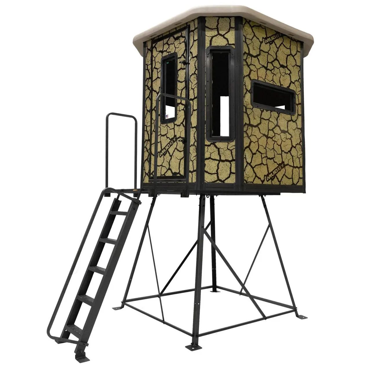 Muddy Bull Steel Blind Box with 10’ Elite Tower