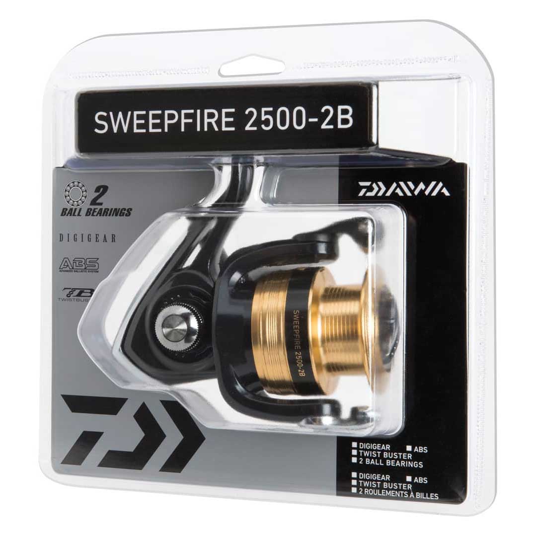 daiwa sweepfire 2b spinning fly combo Swf-2B Spin Reel : Sports & Outdoors With an ABS aluminum spool these reels are designed for freshwater fishing Daiwa Sweepfire 2500 Spinning Reel