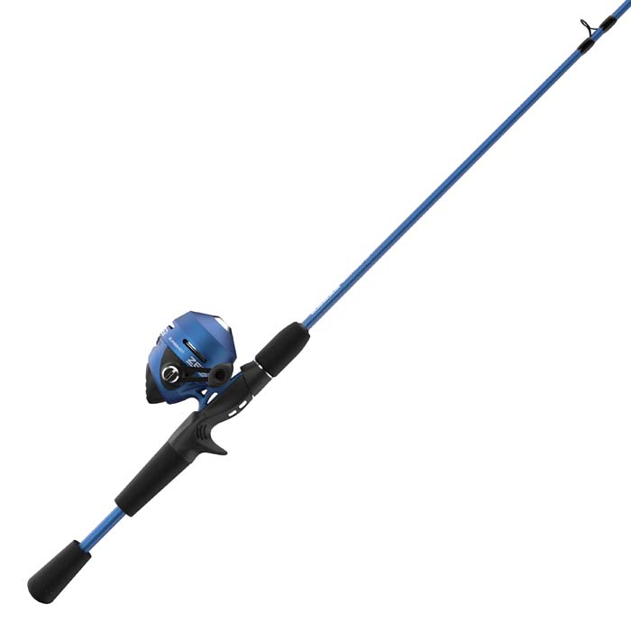 5 6 fishing rod and reel combo 5'6" Light Action 2 Piece Fiberglass/Graphite Spinning 3000 Spinning Package and full tackle kit ready for your outdoor adventure. Ozark Trail Wayfarer 2-Piece Spincast