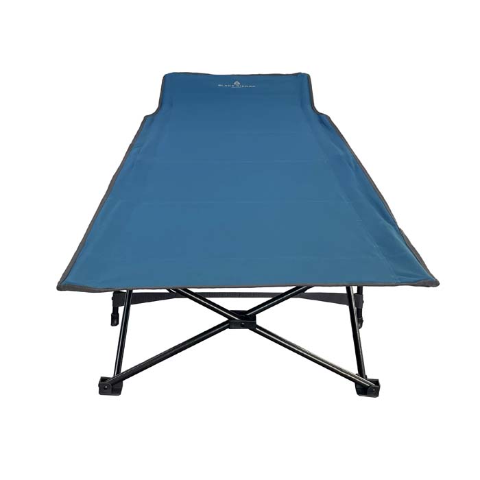 Black Sierra Quick Fold Cot - 0000008296 - Runnings