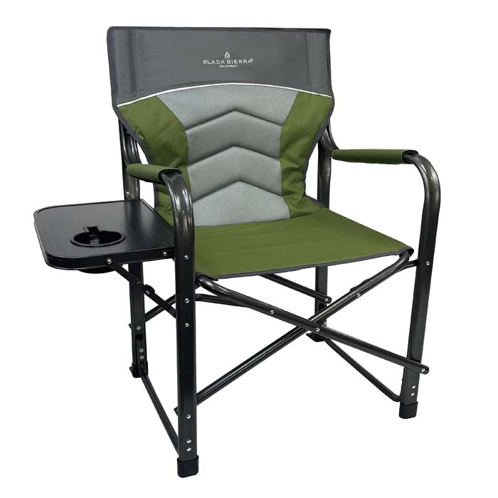 Black Sierra Heavy Duty Director's Chair, XL - 0000008296 - Runnings