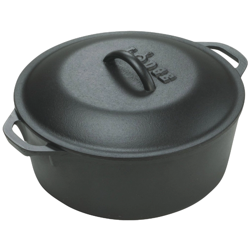 Lodge 5 Qt. Dutch Oven with Cast Iron Lid - 0000008317 - Runnings