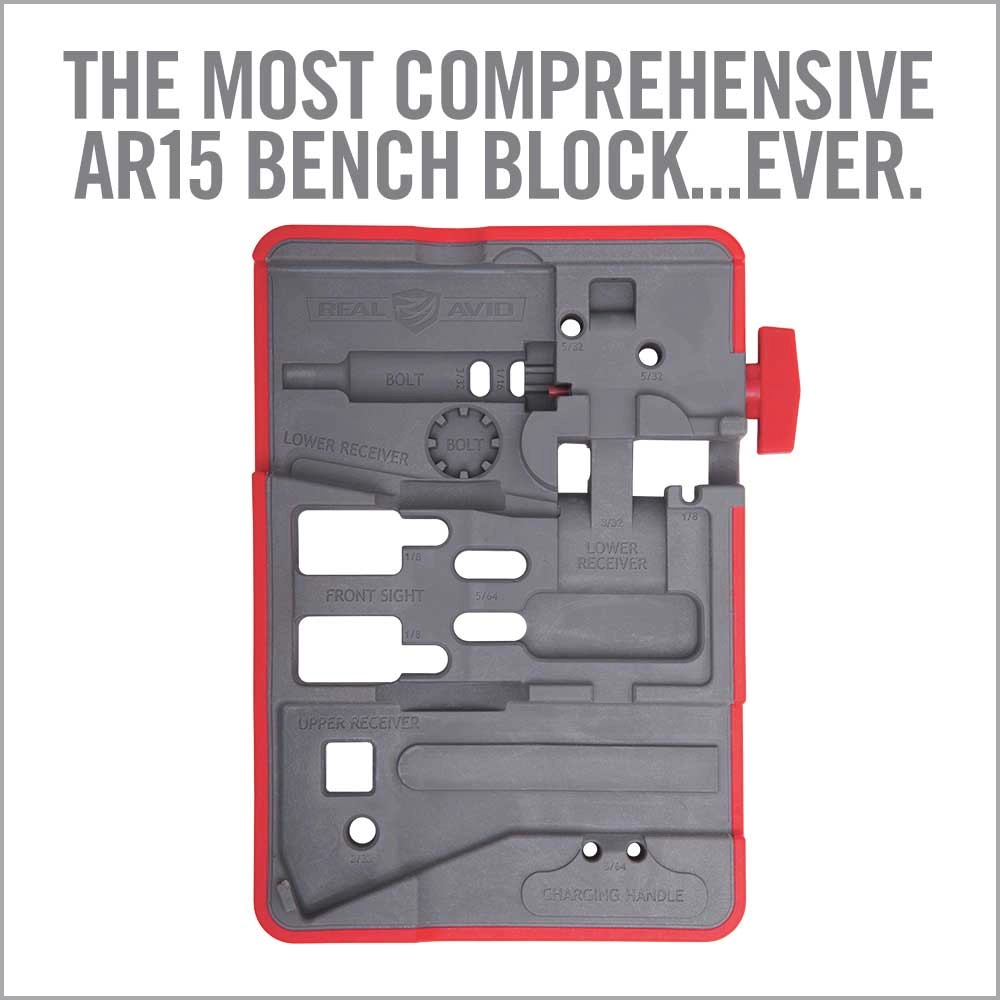 Real Avid AR15 Master Bench Block - 0000008359 - Runnings