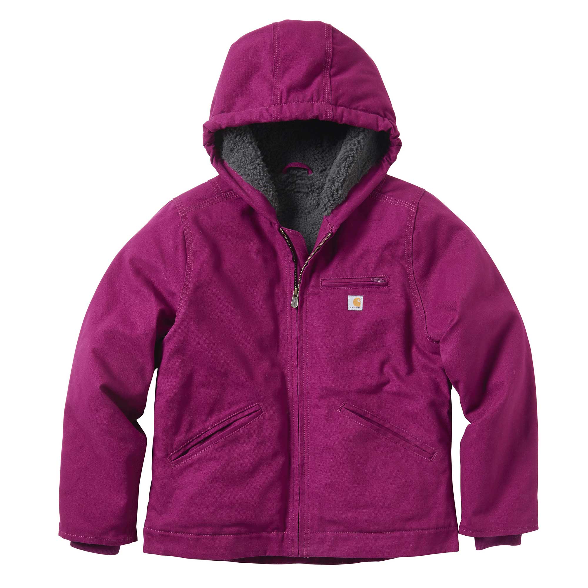 Carhartt® Kid's Sherpa Lined Sierra Hooded Jacket - Runnings