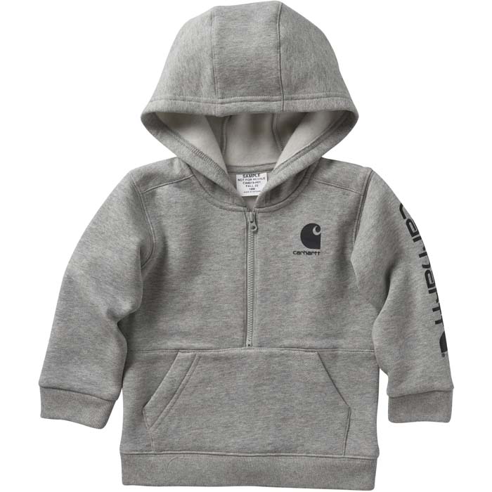 Carhartt Long-Sleeve Half-Zip Sweatshirt - Toddler