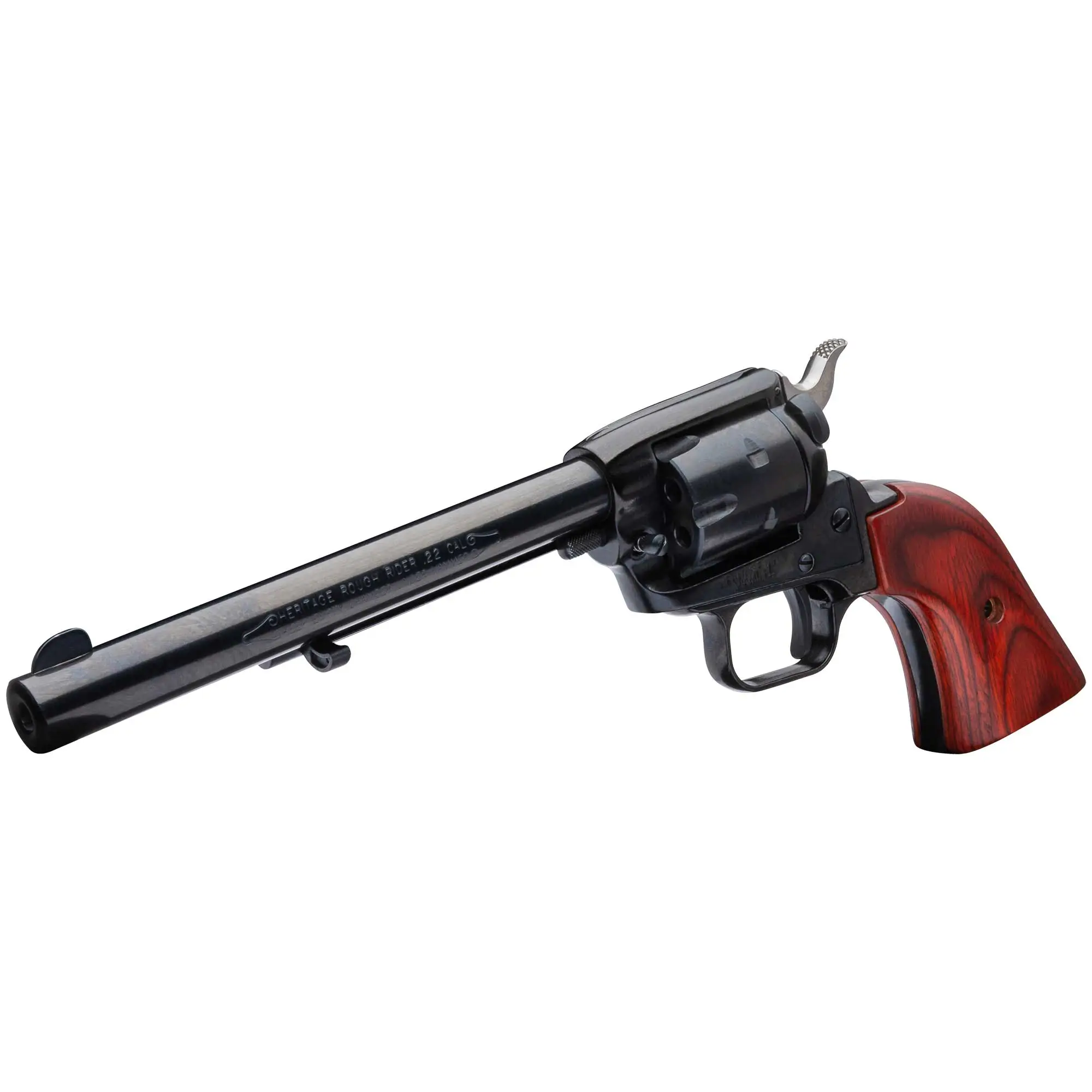 Heritage™ Rough Rider 6 Round Revolver - Black/Blue, Cocobolo Grip