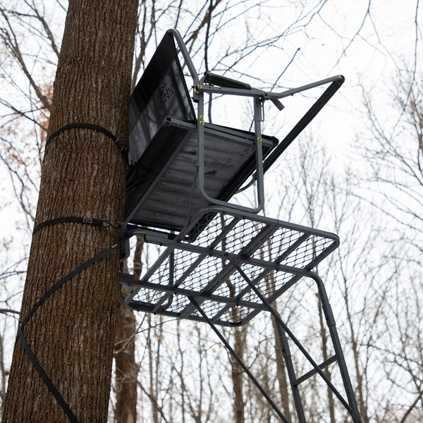 River's Edge® Twoplex 2-Man Tree Stand - 0000008449 - Runnings
