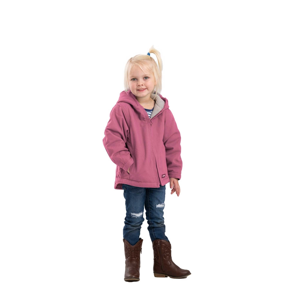 Berne® Toddler Softstone Hooded Sherpa Coat BHJ41T Runnings
