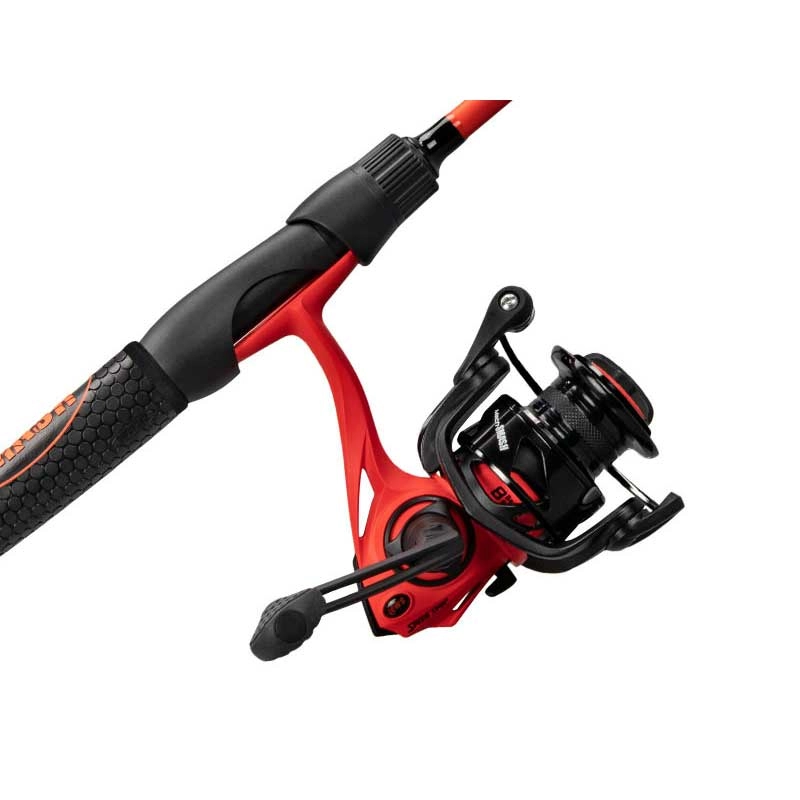 Lew's Mach Smash Speed Spin 200 6.2:1 スピニングリール クラム レッド Lew's Mach 並行輸入品 Speed Spin Lew\u0026#039;s Mach Smash Spinning Reel Combo LEWS Mach