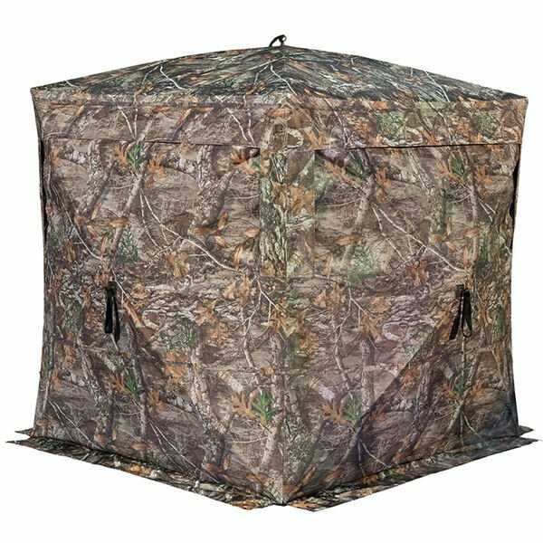 RHINO Realtree Edge® Mesh See-Through Blind, 75" x 75" x 66"
