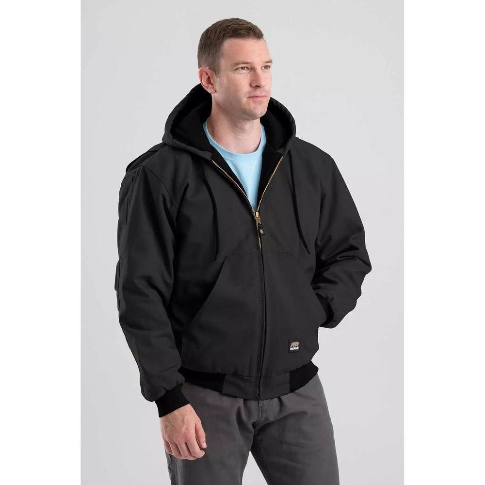 Berne® Apparel Heritage Duck Hooded Active Jacket HJ51 - Runnings