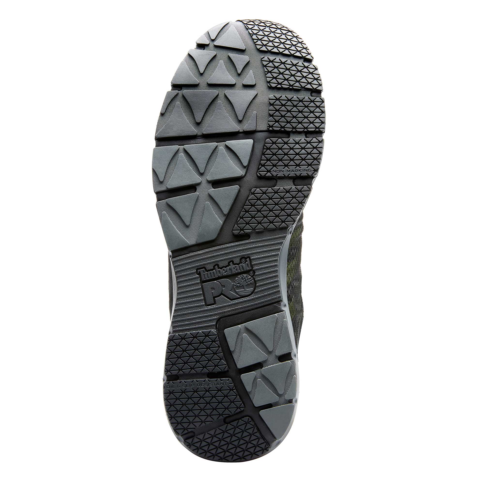 Timberland PRO® Men's Radius Composite-Toe Work Sneaker - Black/Hi Viz, 9 View 4 of 10