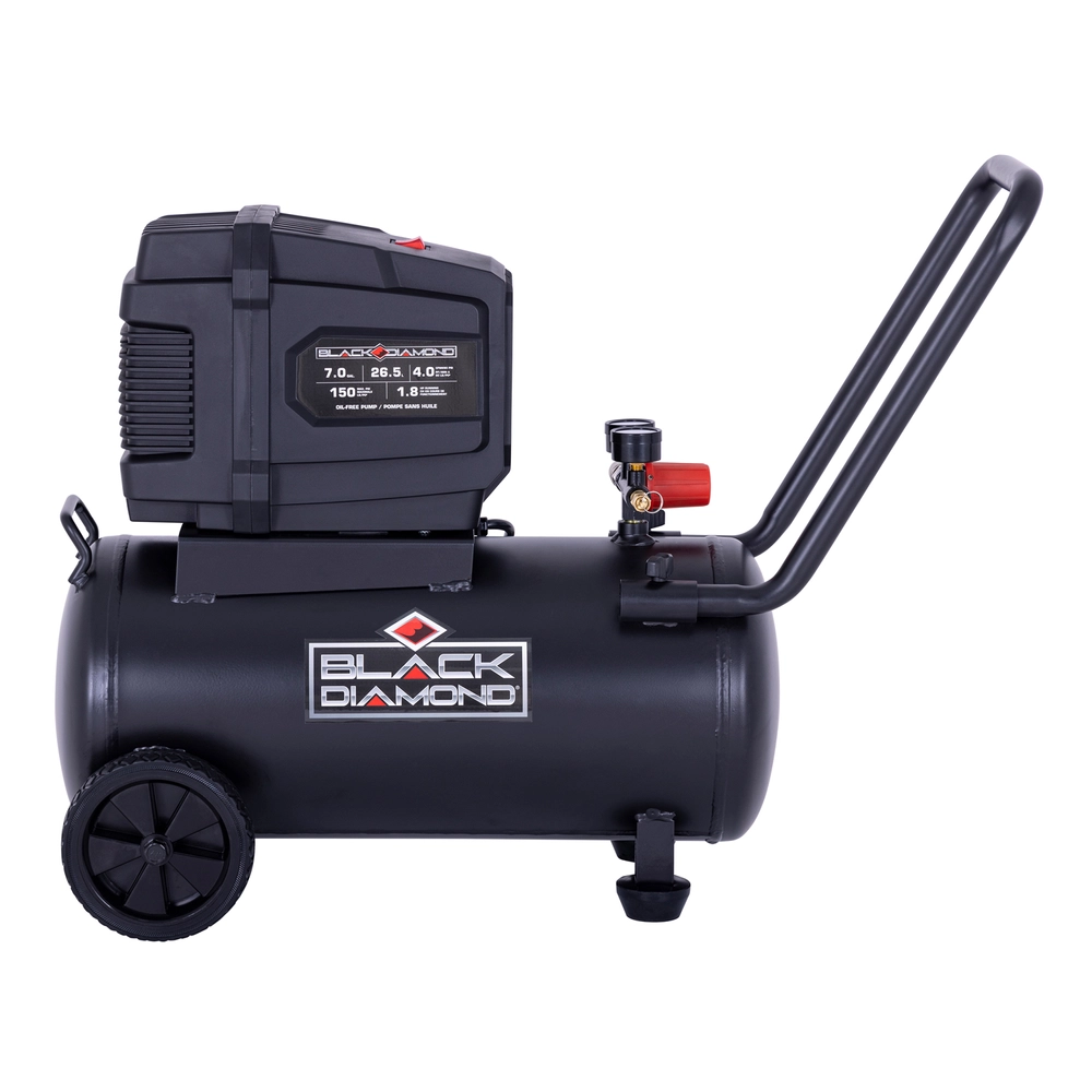 Black Diamond 7 Gallon Hotdog Portable Air Compressor - 0000008734