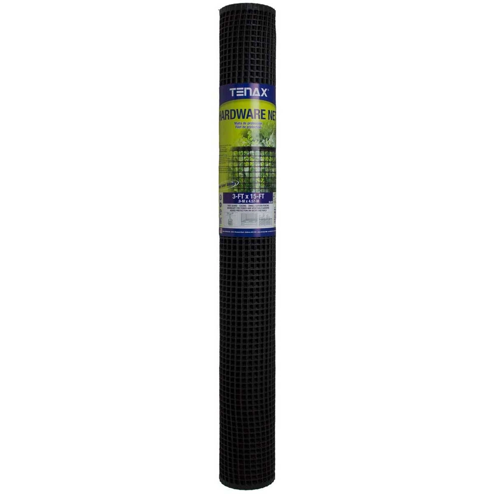 Tenax® 3' x 15' Hardware Net, Black - 0000002839 - Runnings