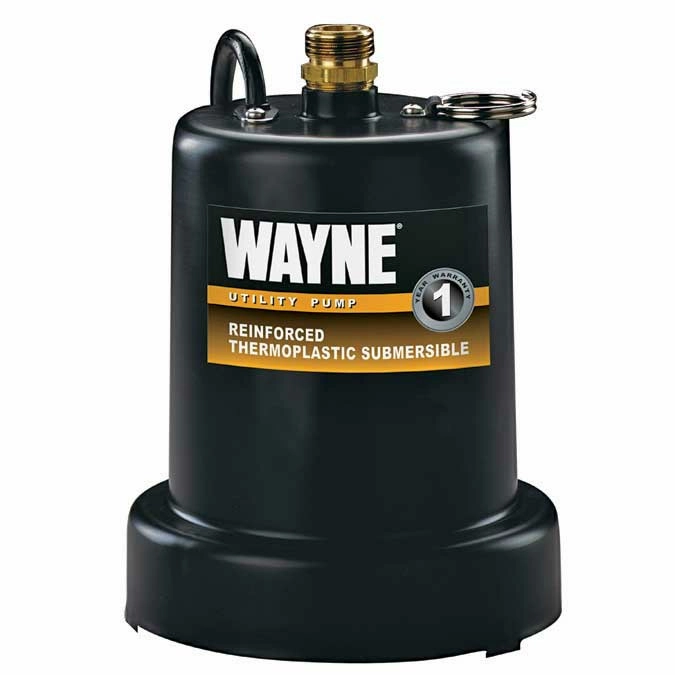 Submersible Water Pump, 1/4HP 2000GPH Thermoplastic Utility Pump 並行輸入品